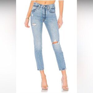 Levis 501 Skinny high rise distressed in Can't Touch This 25